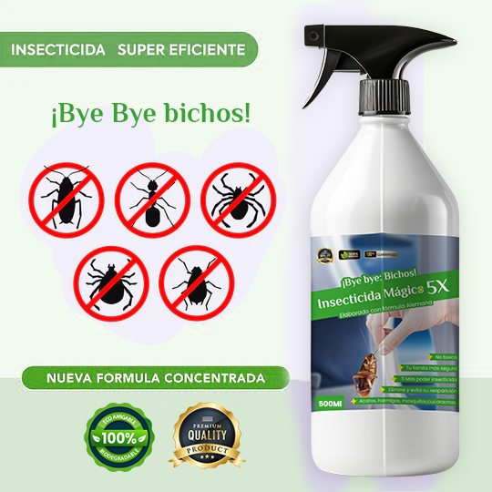BYE BYE BICHOS INSECTICIDA