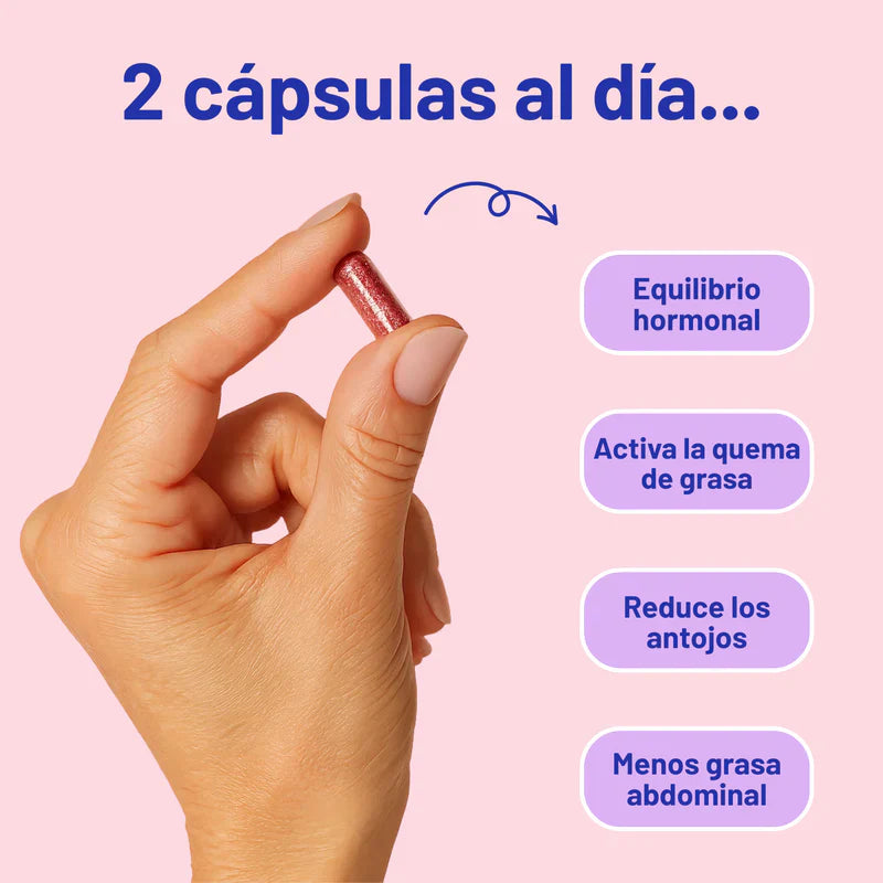 Cápsulas Naturales para la Menopausia: alivio de sofocos y mejor descanso