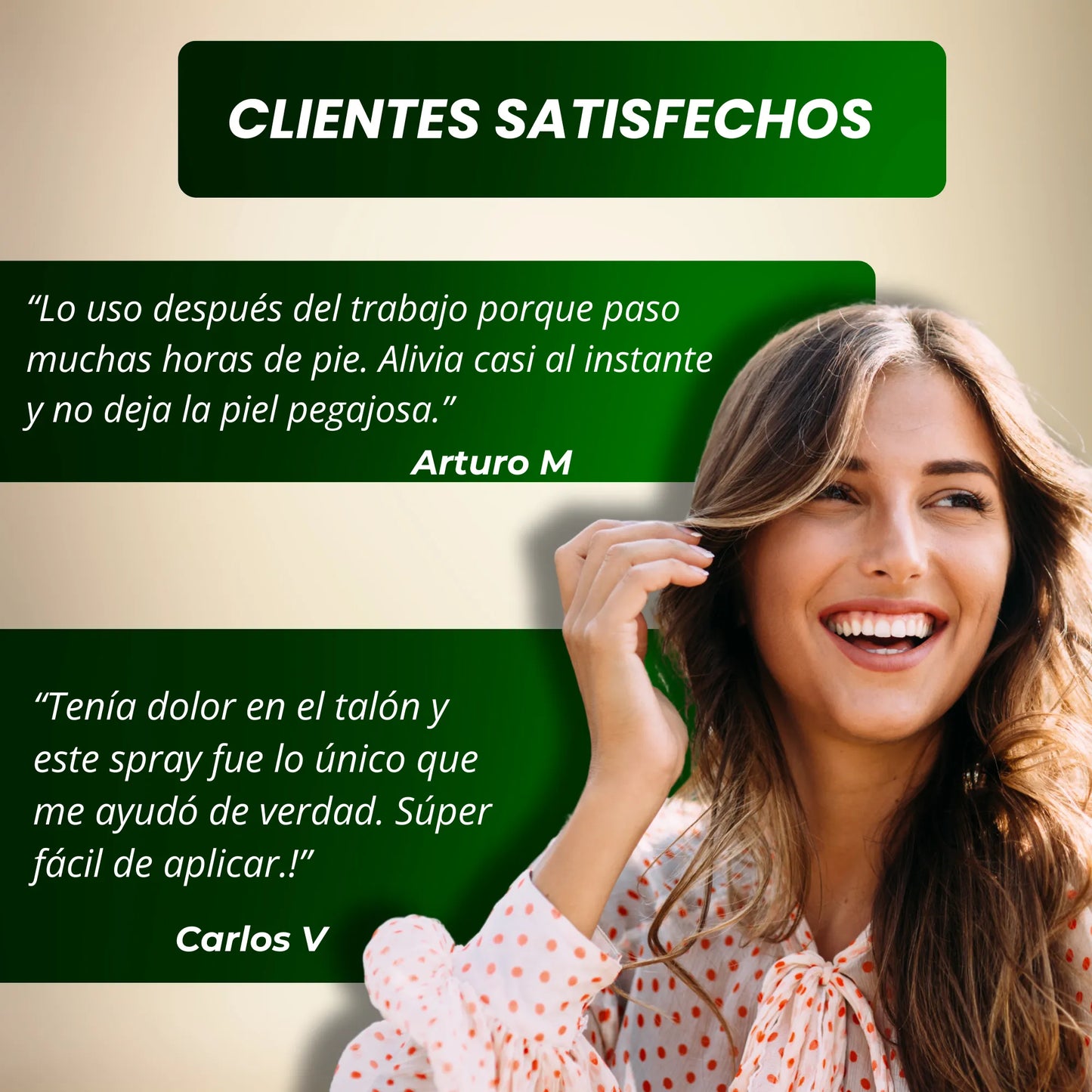 SPRAY FRÍO PARA DOLORES DE PIE