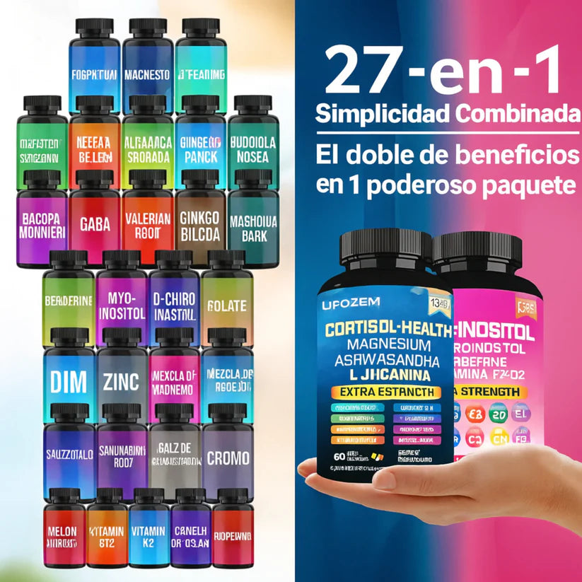 Kit Soothe & Smooth – Equilibra tu cortisol y recupera tu calma natural