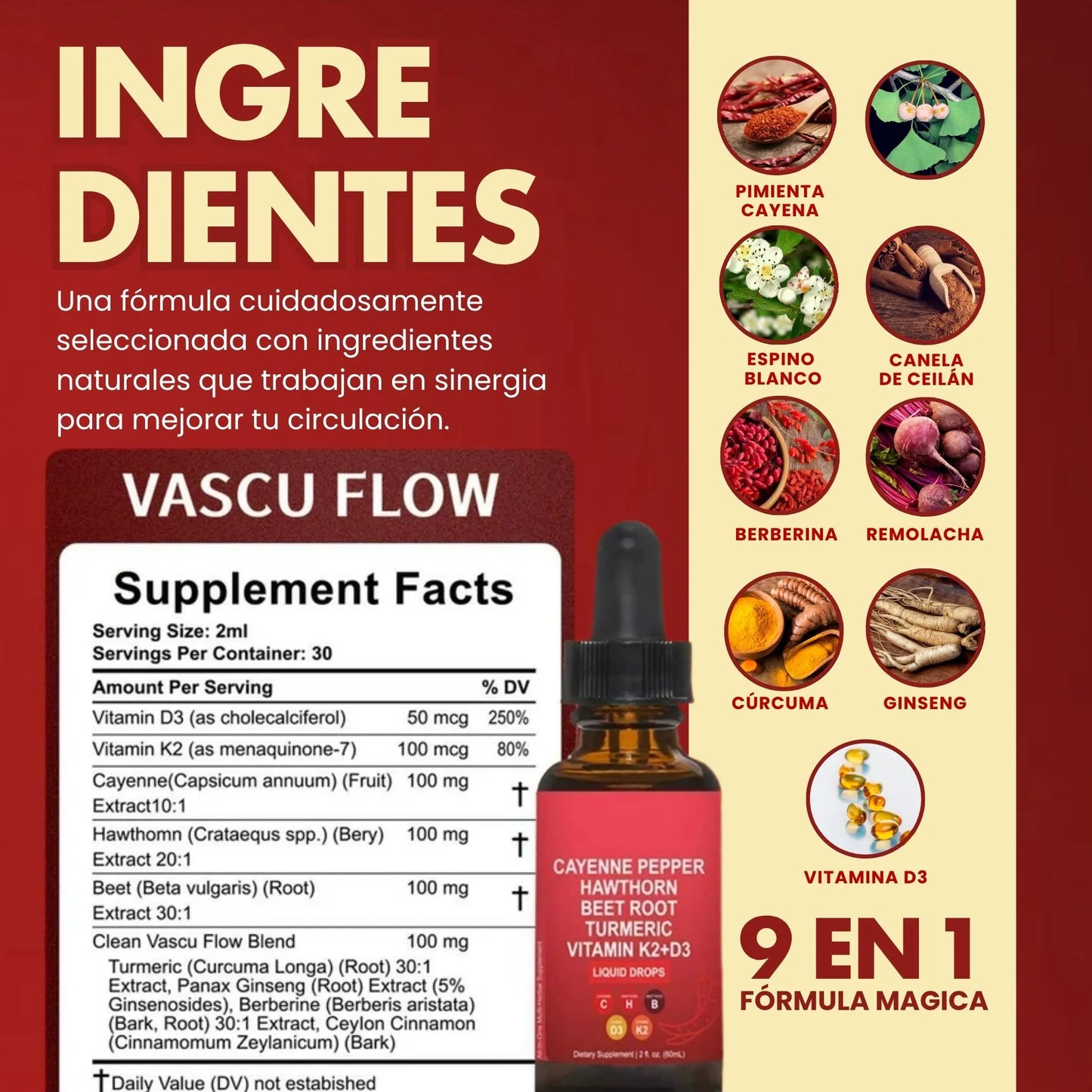 GOTAS DE PIMIENTA CAYENA NATURAL – ACTIVA TU CIRCULACIÓN AL INSTANTE