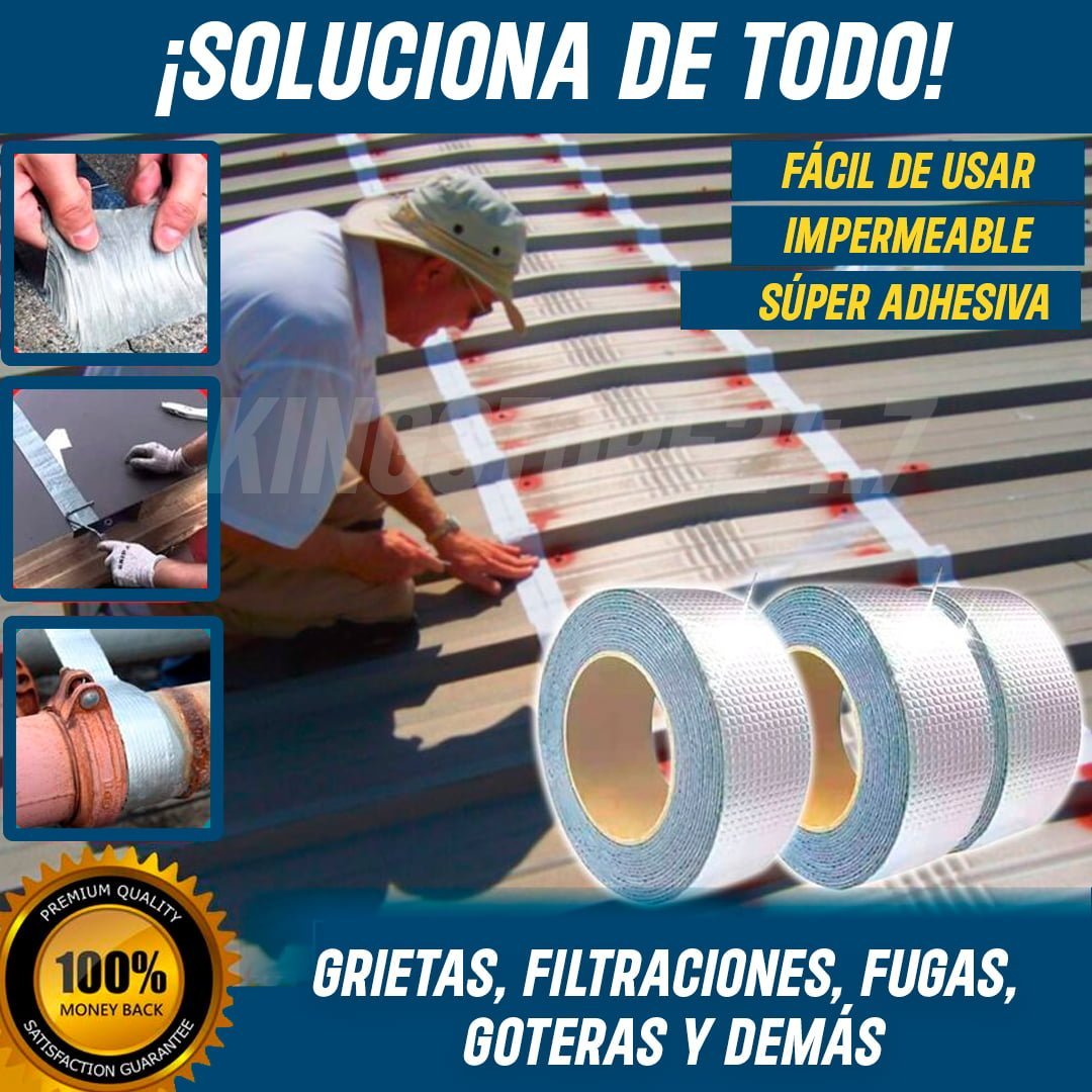 CINTA ALUMINIO BUTILLO IMPERMEABLE