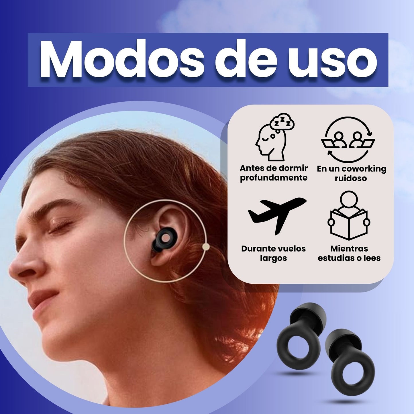2X1 TAPÓNES AUDITIVOS ZENPLUG INFINITY – PROTEGE TUS OÍDOS, PROTEGE TU TRANQUILIDAD