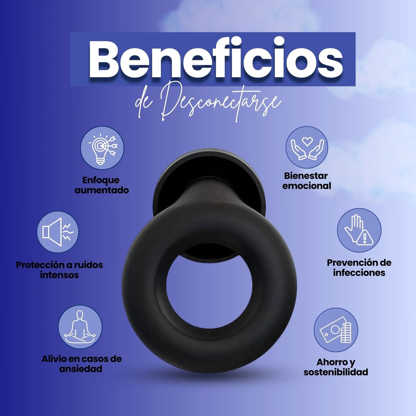 2X1 TAPÓNES AUDITIVOS ZENPLUG INFINITY – PROTEGE TUS OÍDOS, PROTEGE TU TRANQUILIDAD