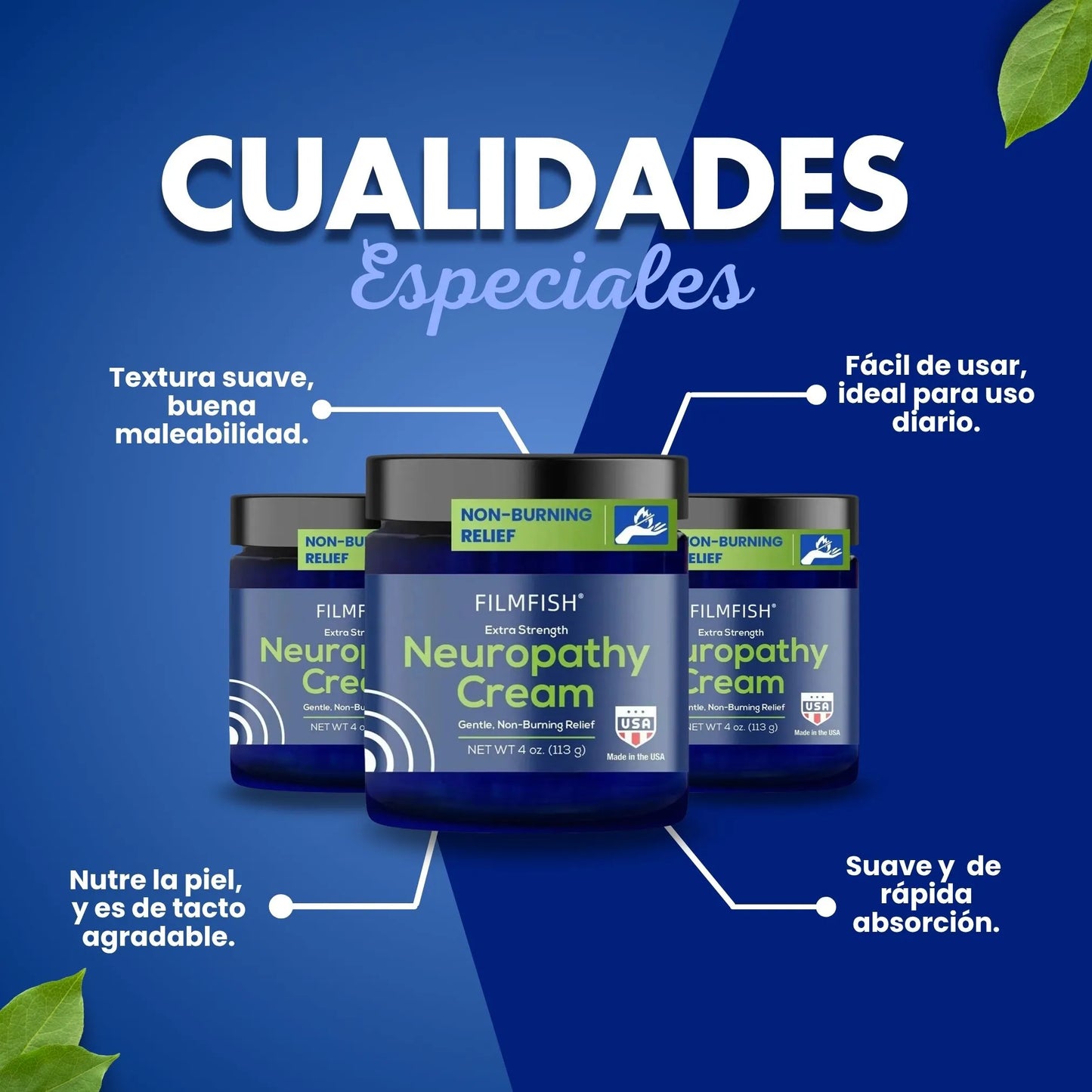 CREMA RELAJANTE NEUROPÁTICA - ALIVIO PROFUNDO SIN ARDOR