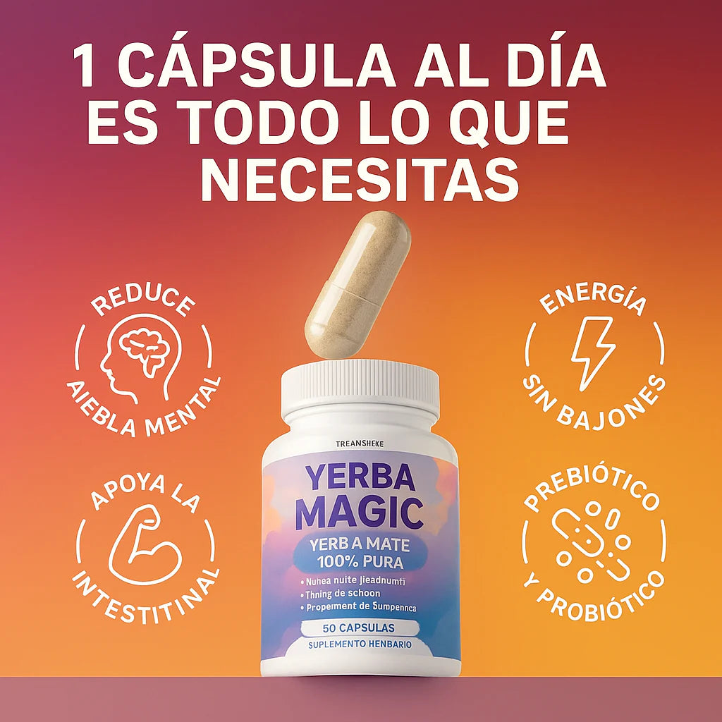 YERBA MATE MAGIC - REDUCE MEDIDAS DE FORMA CÓMODA Y NATURAL