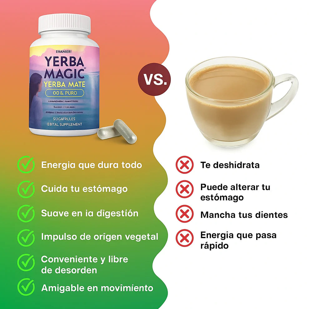 YERBA MATE MAGIC - REDUCE MEDIDAS DE FORMA CÓMODA Y NATURAL