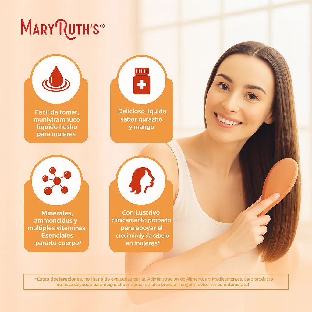 MULTIVITAMINICO CAPILAR - ALIVIO PARA CAIDA DEL CABELLO Y MEJORA LA SALUD DE LA PIEL