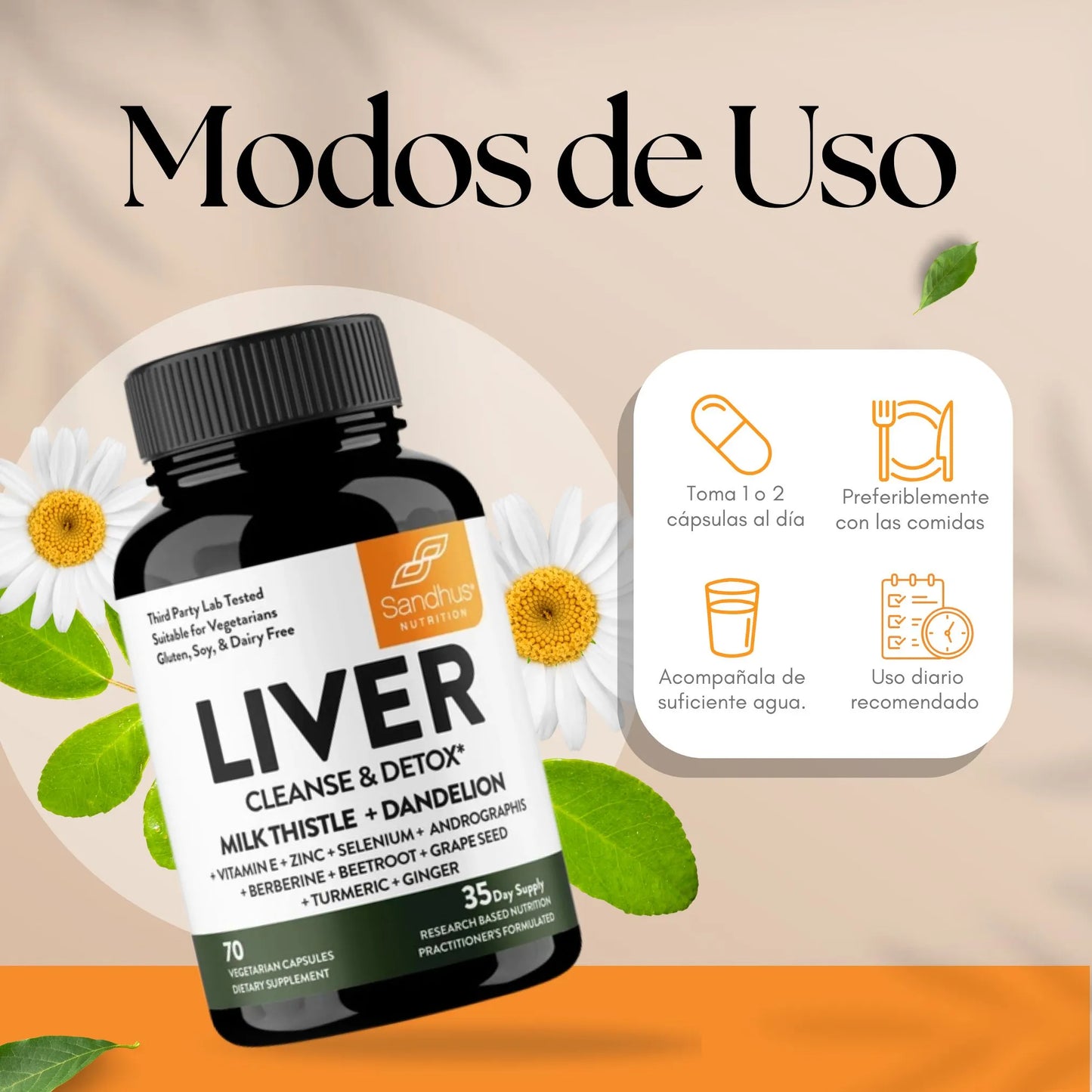 SUPLEMENTO DIETARIO PARA DETOX Y REPARACIÓN DEL HÍGADO- LIVER SHIELD