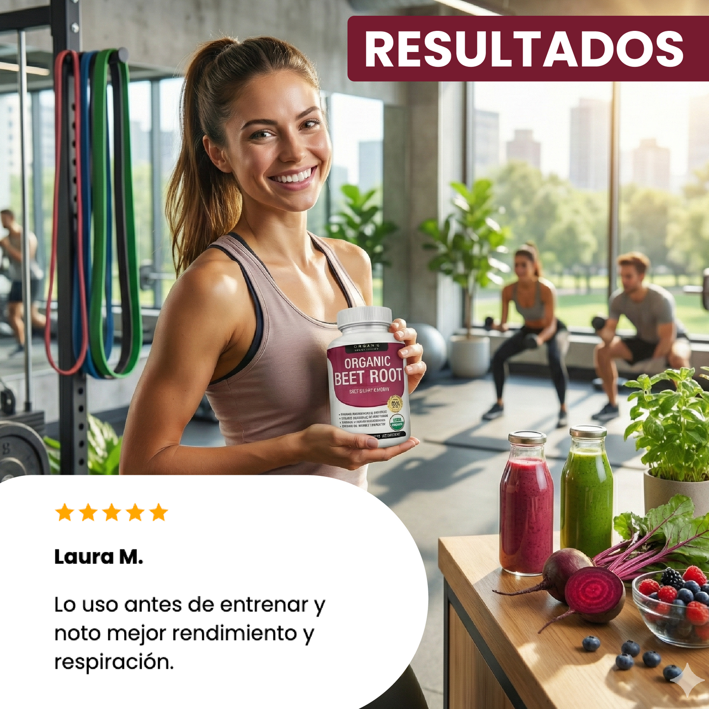 Organic Beet Root- Energía Natural, Circulación Activa y Oxigenación Total.