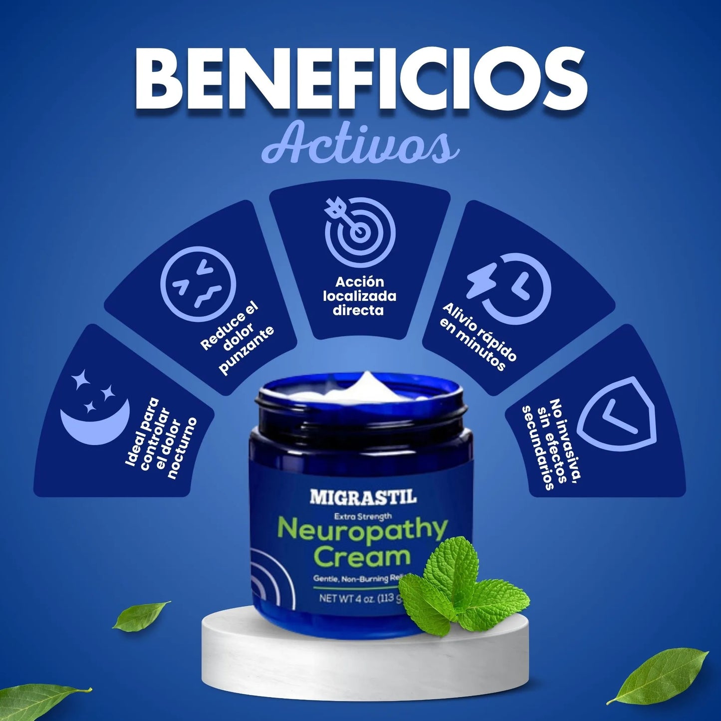 CREMA RELAJANTE NEUROPÁTICA - ALIVIO PROFUNDO SIN ARDOR