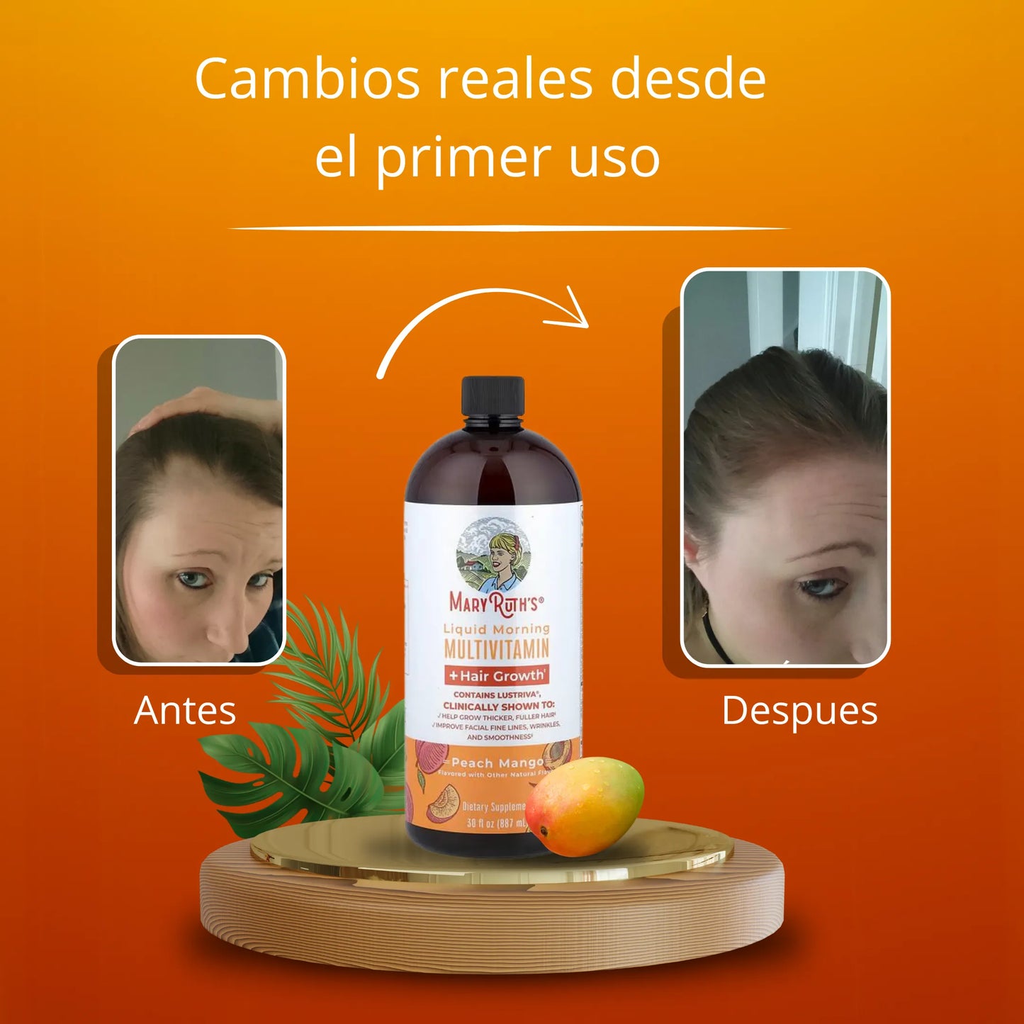 MULTIVITAMINICO CAPILAR - ALIVIO PARA CAIDA DEL CABELLO Y MEJORA LA SALUD DE LA PIEL