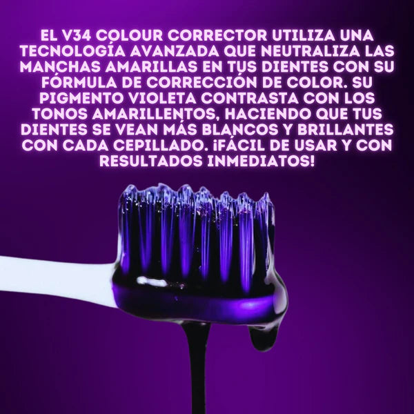 CREMA BLANQUEADORA DENTAL V34