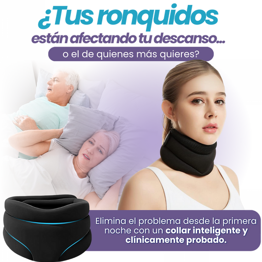 COLLARIN CERVICAL - LIBERA PRESIÓN DE CUELLO Y RONQUIDOS