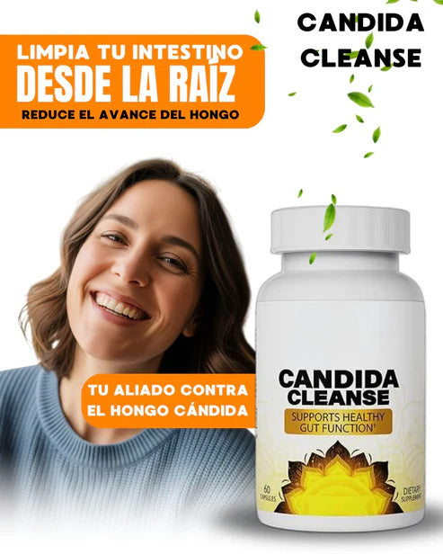 Suplemento Candida Cleanse 60 cápsulas – Equilibrio intestinal y defensas reforzadas