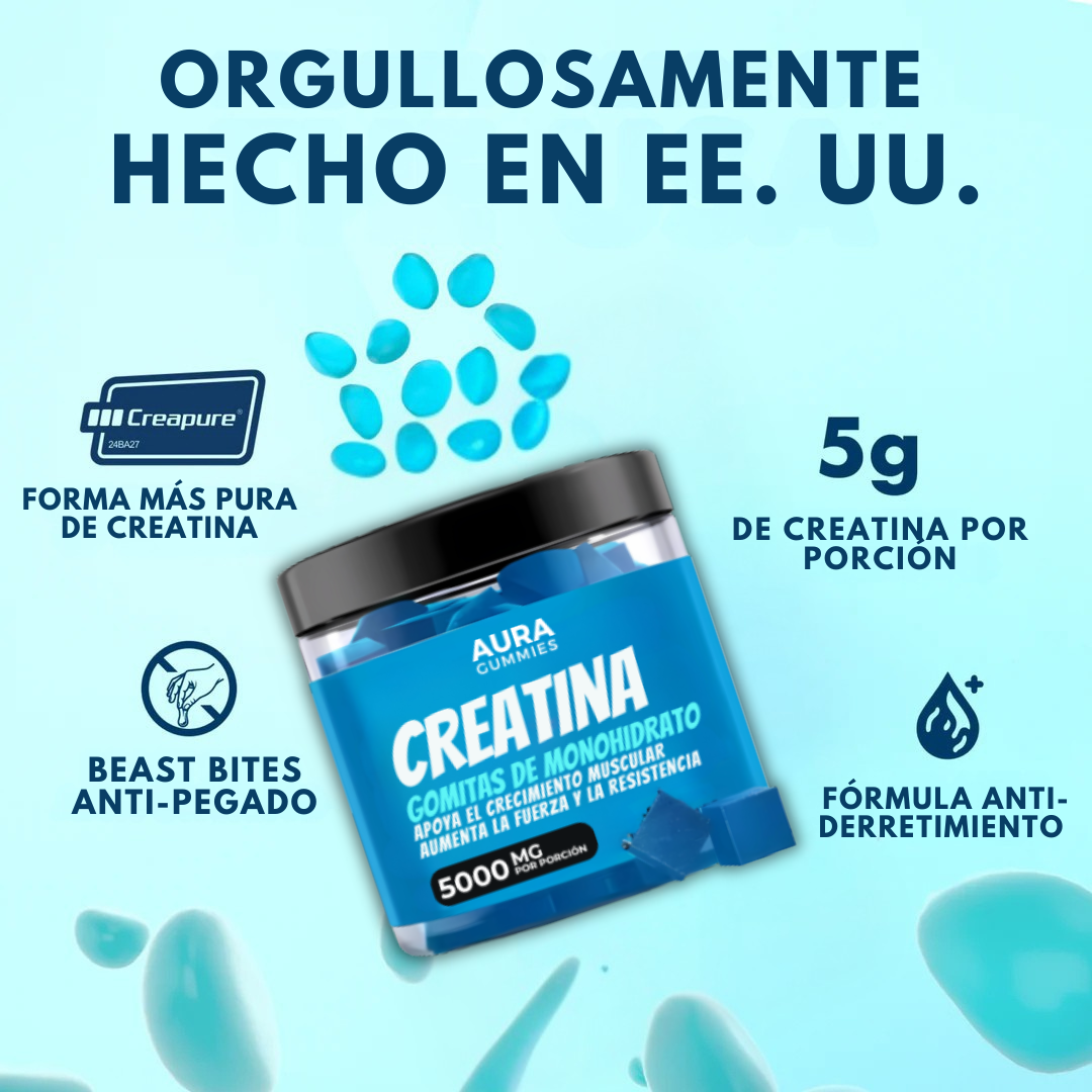 Gomitas de creatina – Energía y fuerza en cada gomita
