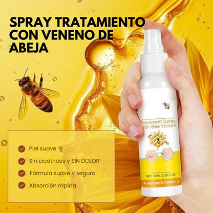 Spray Bee Venom – Elimina verrugas de forma segura, sin dolor ni cicatrices