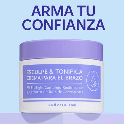 Crema Esculpidora y Tonificante para Brazos