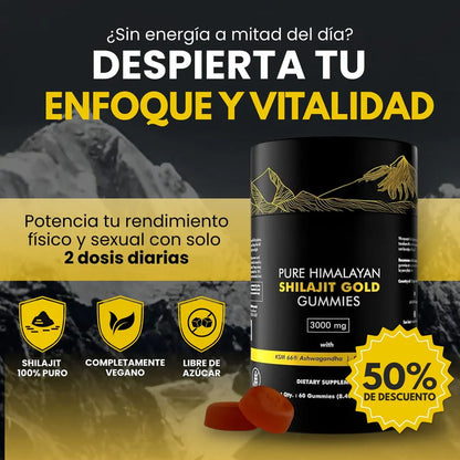 CARAMELO SHILAJIT 100% PURO - ENERGÍA Y LIBIDO AL INSTANTE