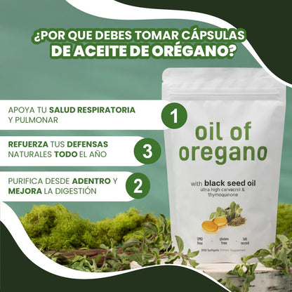 Cápsulas de Aceite de Orégano
