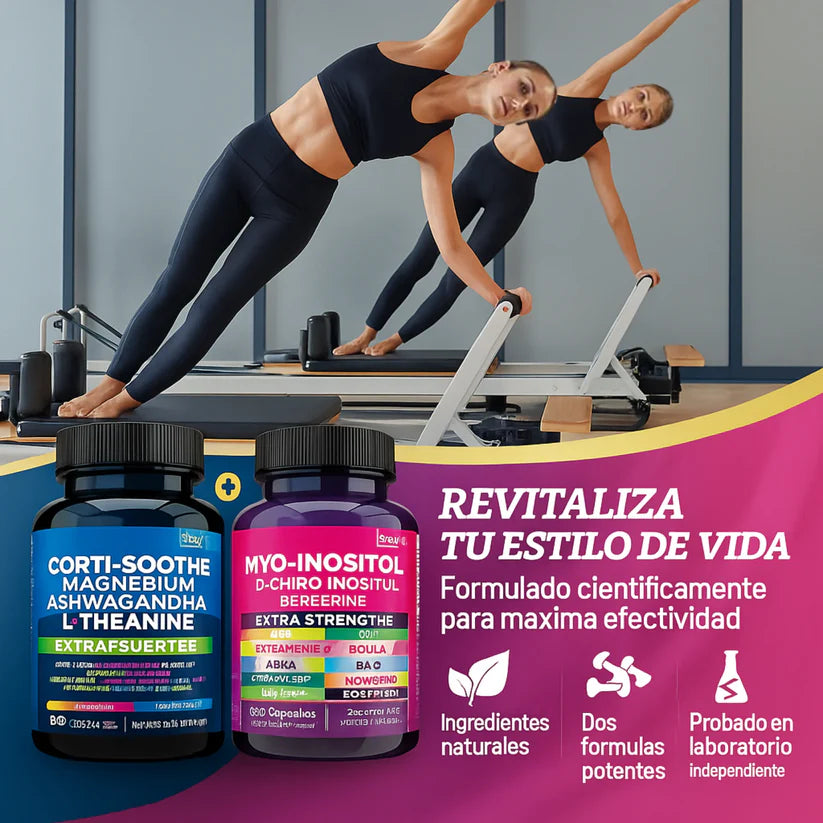 Kit Soothe & Smooth – Equilibra tu cortisol y recupera tu calma natural