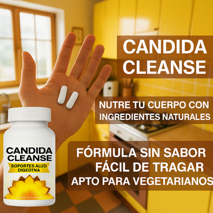 Suplemento Candida Cleanse 60 cápsulas – Equilibrio intestinal y defensas reforzadas