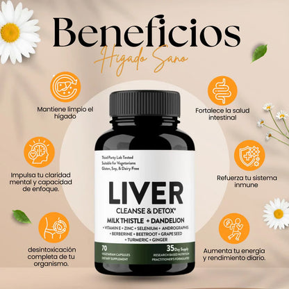 LIVER DETOX Y REPARACIÓN DEL HÍGADO