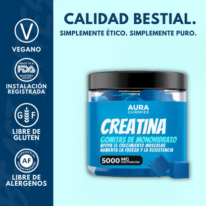 Gomitas de creatina – Energía y fuerza en cada gomita