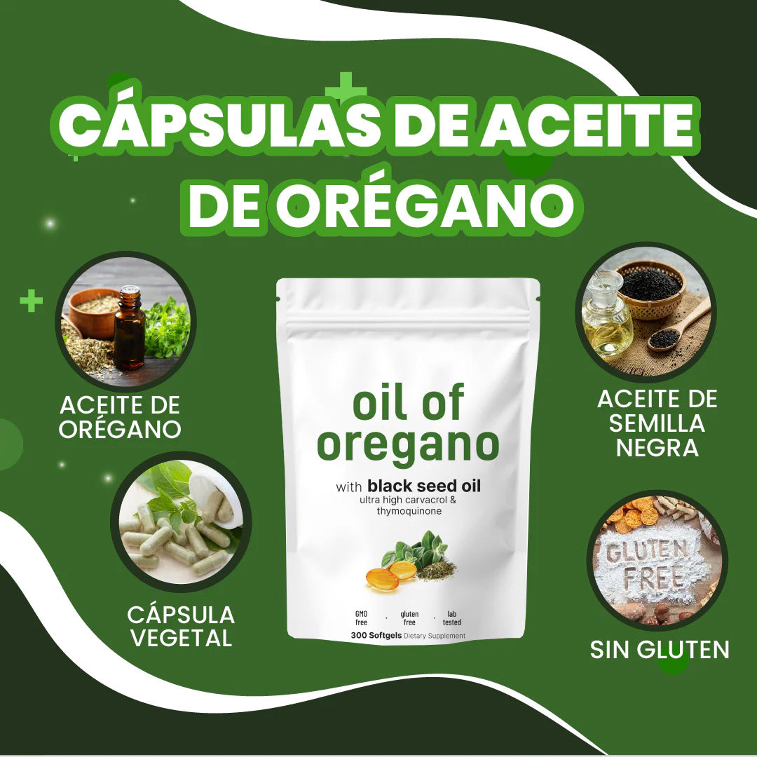 Cápsulas de Aceite de Orégano