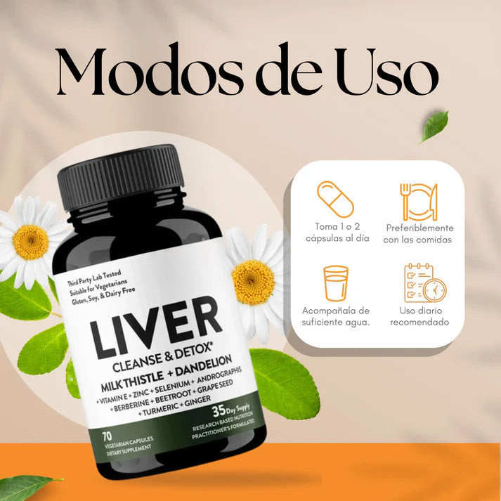LIVER DETOX Y REPARACIÓN DEL HÍGADO