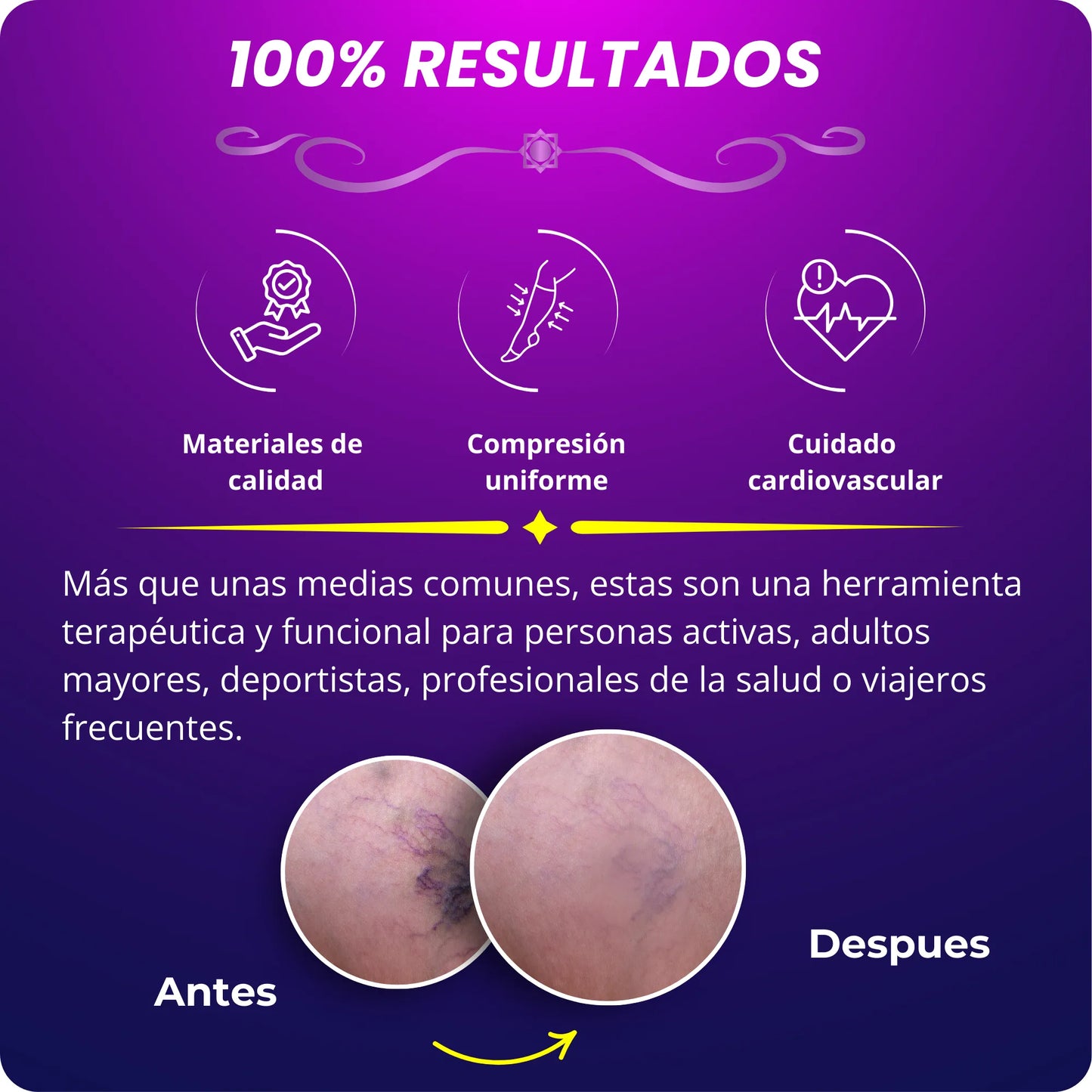 MEDSOCK - MEDIA DE TERAPIA VASCULAR PAGA 1 LLEVA 3