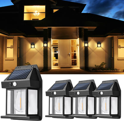 LAMPARA SOLAR CON SENSOR DE MOVIMIENTO