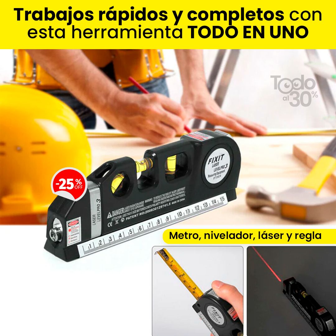 NIVELADOR LASER INDUSTRIAL ULTRA PRECISIÓN