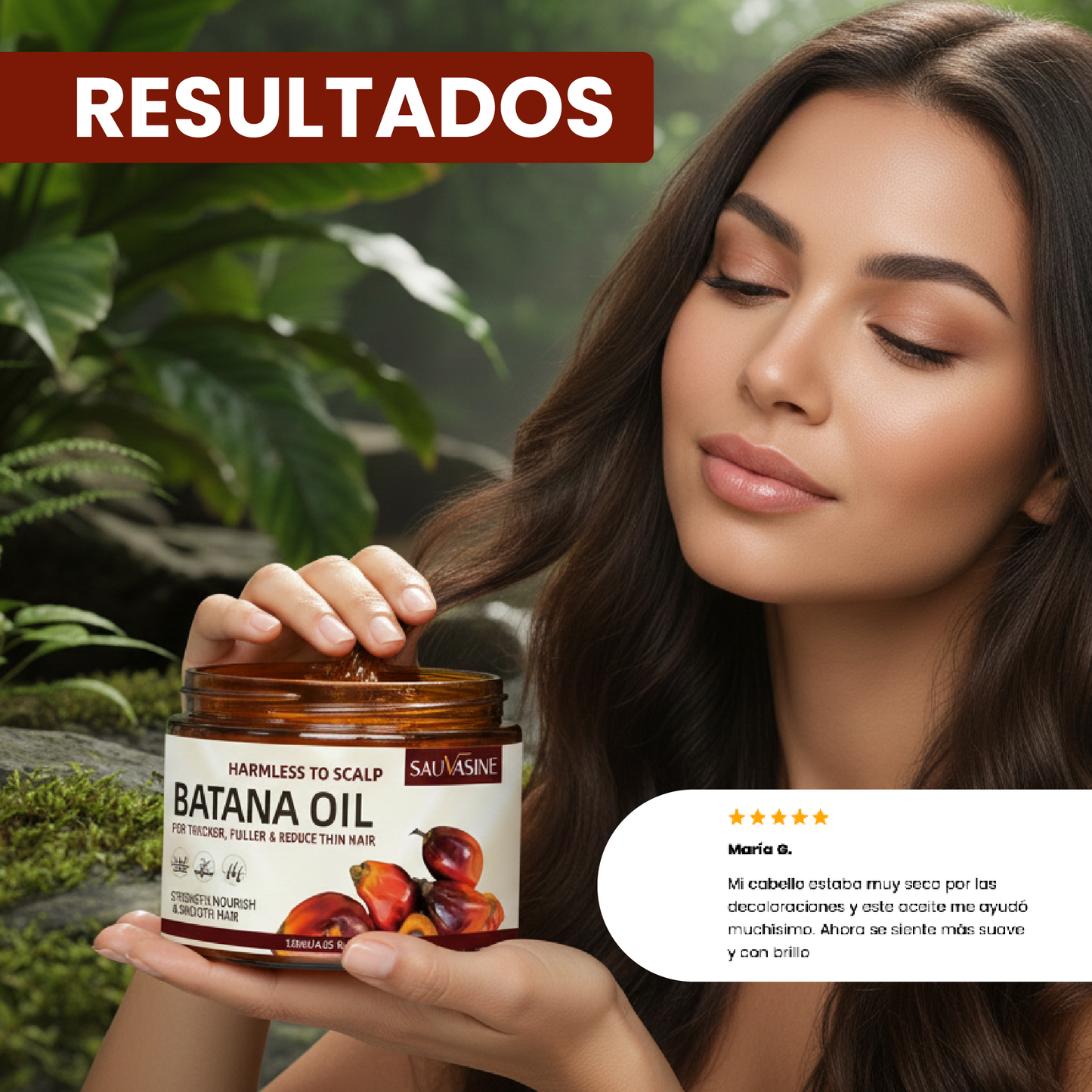 Aceite de batana-Para el crecimiento del cabello, previene la pérdida de cabello