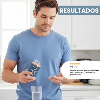 Conception for him-suplemento de fertilidad para hombres.