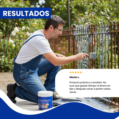 Pintura anticorrosiva-Detén el óxido, protege el metal y prolonga su vida útil.