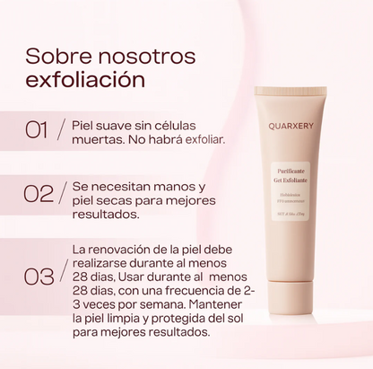 Gel quarxery exfoliante aclarador