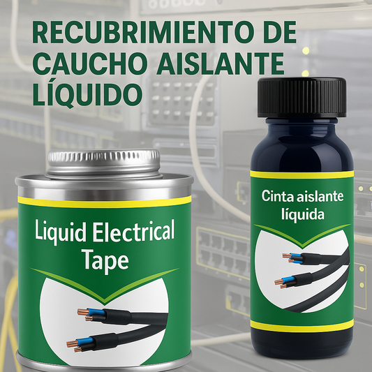 OFERTA 2X1 CINTA AISLANTE LIQUIDA PARA CABLEADO - FIJACIÓN CON SEGURIDAD
