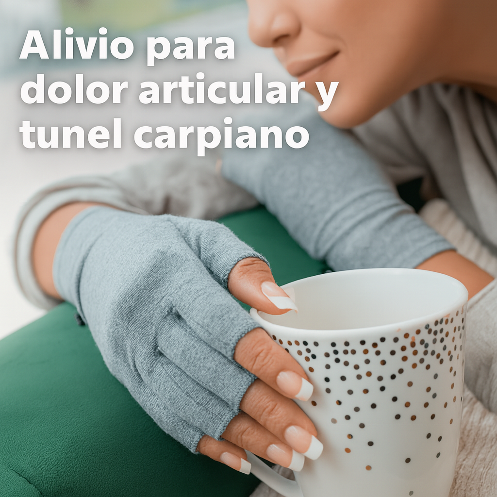 GUANTES DE COMPRESIÓN - ALIVIO PARA DOLOR ARTICULAR Y TUNEL CARPIANO