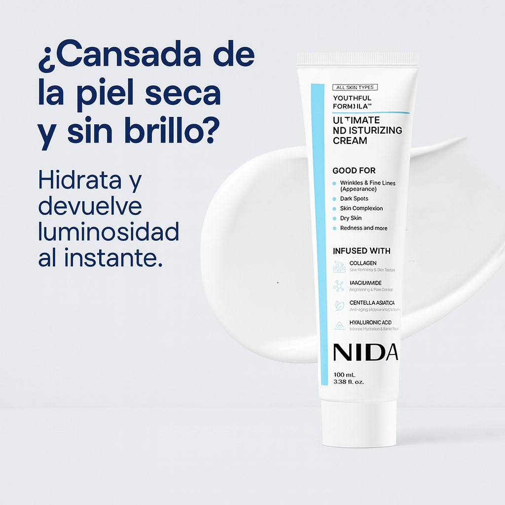 Crema Hidratante – Hidratación profunda y piel más luminosa