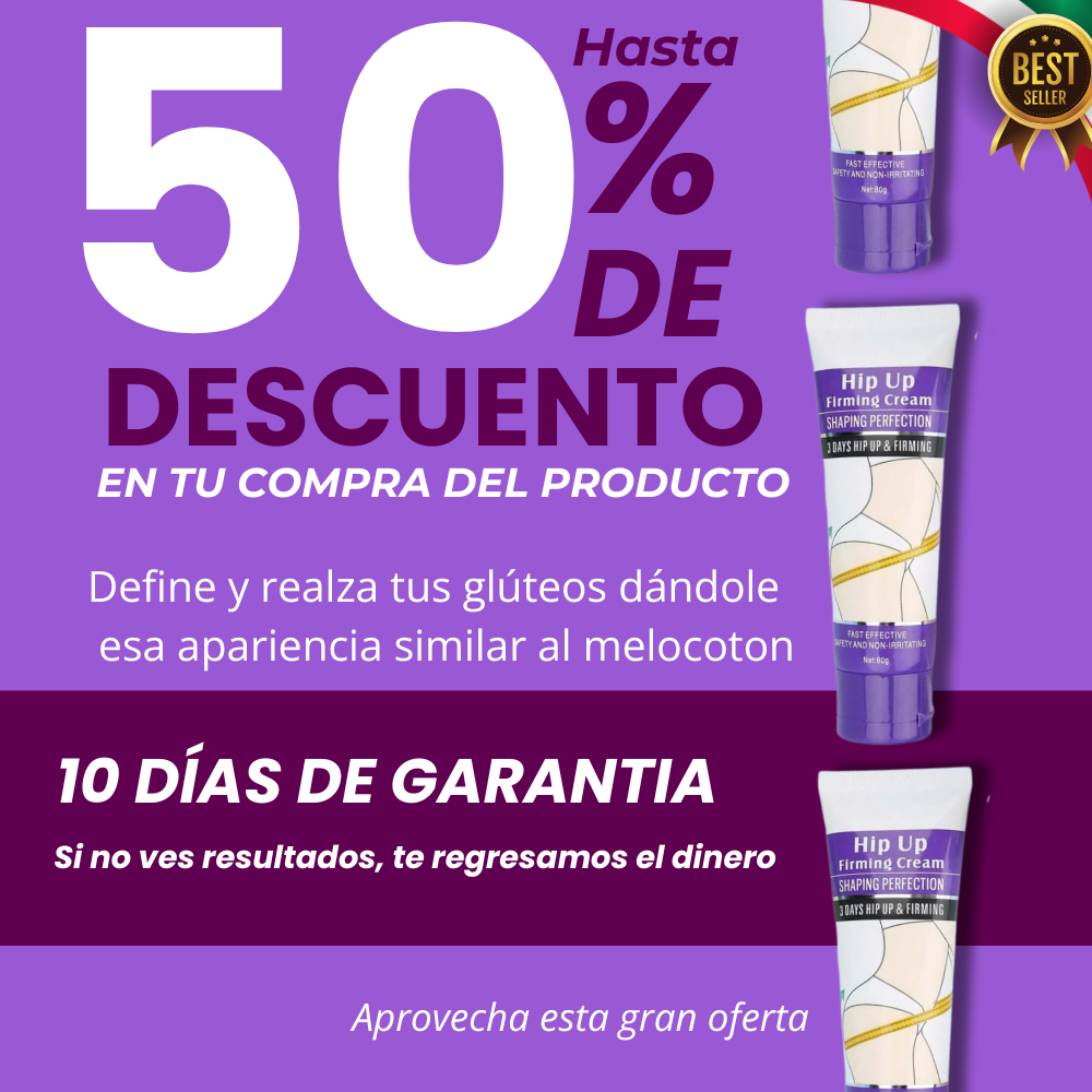 CREMA AUMENTA/LEVANTA GLUTEOS