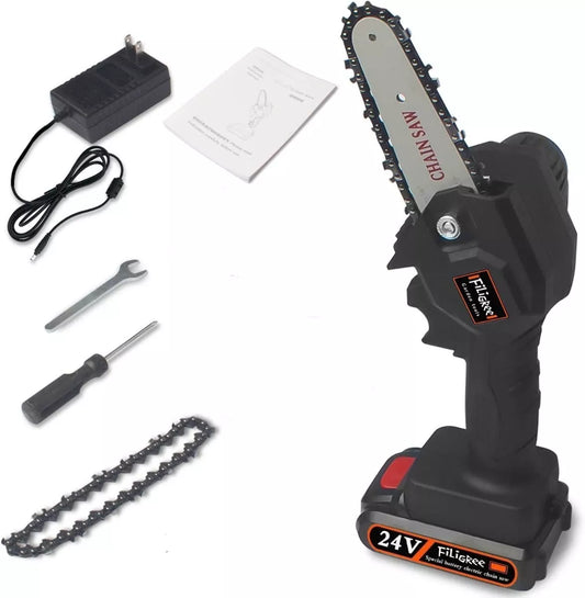 MINI MOTOSIERRA RECARGABLE