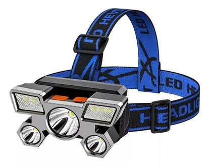 Linterna Minera 5Led Recargable