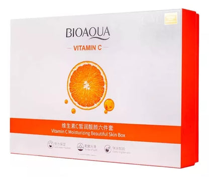 🚨GRAN LANZAMIENTO⚡️-Kit De Serum+ Crema Fácil Con Vitamina C 😲