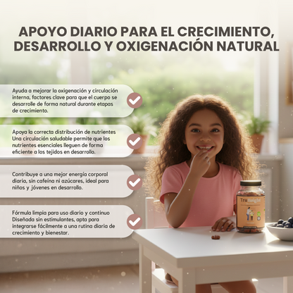 Gomitas de Maximizador de crecimiento de altura.