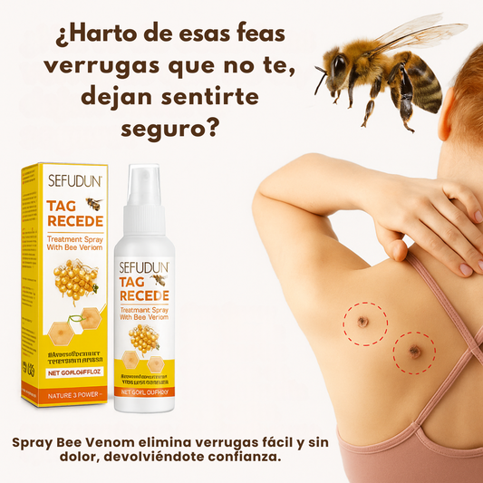 Spray Bee Venom – Elimina verrugas de forma segura, sin dolor ni cicatrices