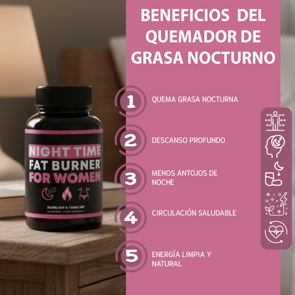 Quemador de grasa nocturno para mujeres-Quema grasa mientras duermes