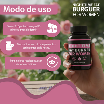 Quemador de grasa nocturno para mujeres-Quema grasa mientras duermes
