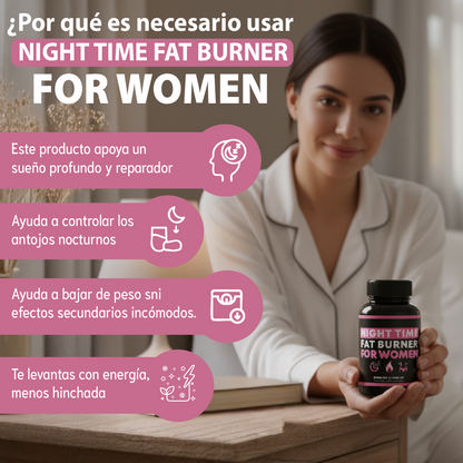 Quemador de grasa nocturno para mujeres-Quema grasa mientras duermes