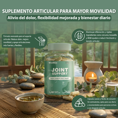 Joint Support - articulaciones fuertes, flexibles y sin molestias.